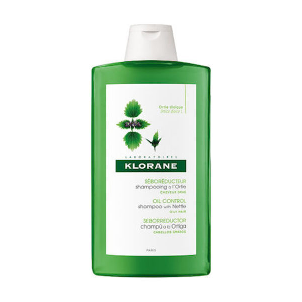 Klorane Shampooing Ortie Seboreducteur 400ml σαμπουάν με τσουκνίδα για λιπαρά μαλλιά