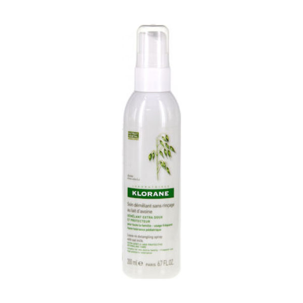 Klorane Spray Avoine 200ml μαλακτική φροντίδα χωρίς ξέπλυμα με γαλάκτωμα βρώμης