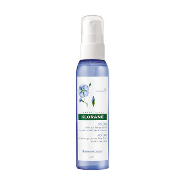 Klorane Spray Linum 125ml σπρέι για όγκο με ίνες λιναριού