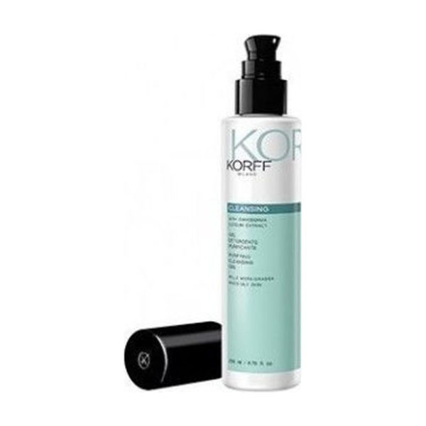 Korff Cleansing Purifying Cleansing Gel 200ml απαλό καθαριστικό τζελ για κανονικό/μεικτά δέρματα