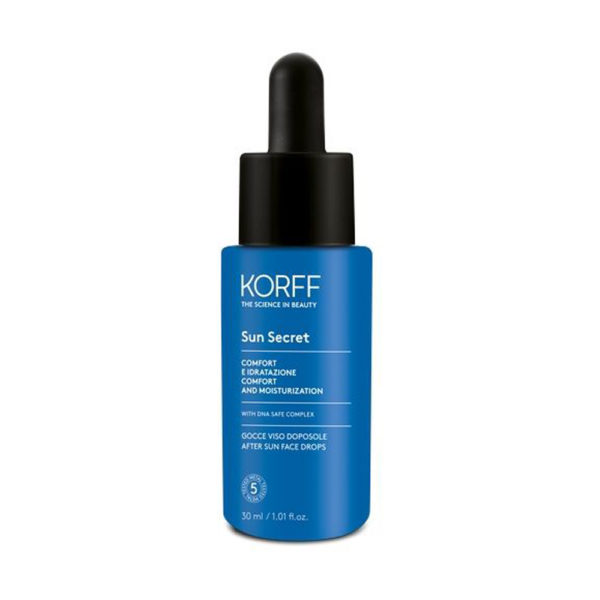 Korff Sun Secret After-Sunmoisturizing And Repairing Drops 30ml ενυδάτωση προσώπου μετά τον ήλιο