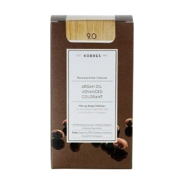 Korres Argan Oil Advanced Colorant Very Light Bl. κατάξανθο φυσικό ν 9.0