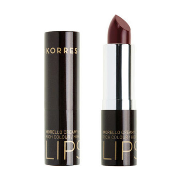 Korres Burgundy Red 59 κόκκινο της Βουργουνδίας-σταθερό λαμπερό κραγιόν