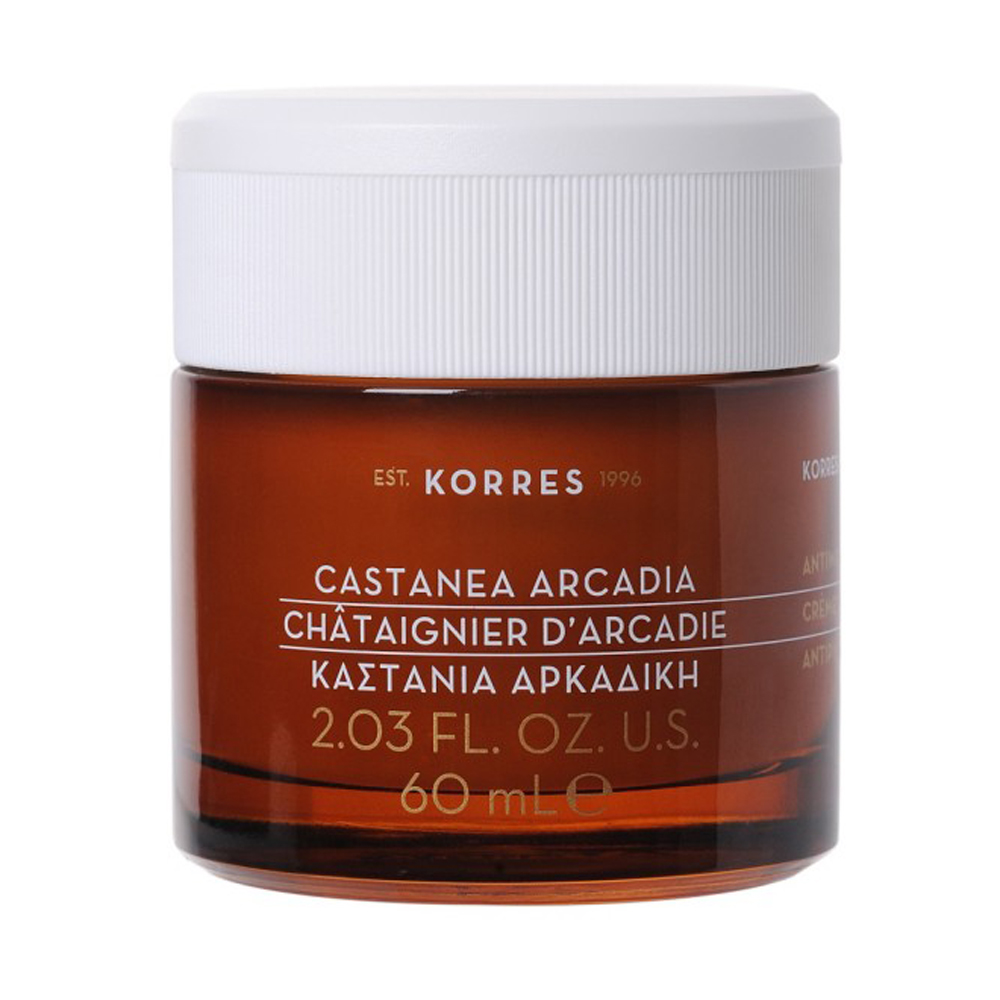Korres Castanea αrcadia Day Cr 60ml καστανιά αρκαδική αντιρυτιδική/συσφικτική κρέμα ημέρας για κανονικές/μικτές επιδερμίδες