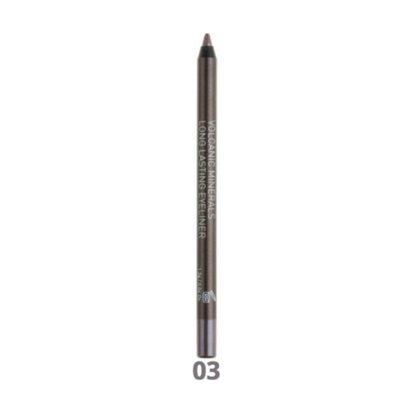 Korres Eye Pencil Volcanic Minerals 03 Metallic Brown μολύβι ματιών μεταλλικό καφέ