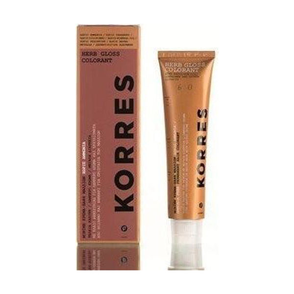 Korres Herb Gloss Colorant 3.0 βαφή μαλλιών καστανό σκούρο 60ml