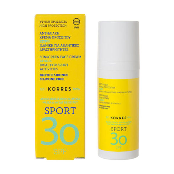 Korres κίτρο αντιηλιακό πρόσωπο S P F30 50ml
