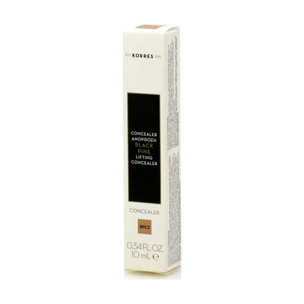 Korres μαύρη πεύκη Concealer απόχρωση 02-medium 10ml