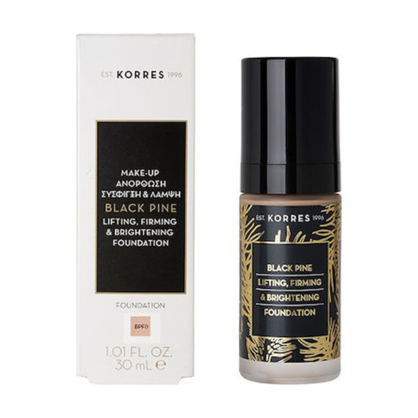 Korres μαύρη πεύκη Foundation απόχρωση 00 30ml