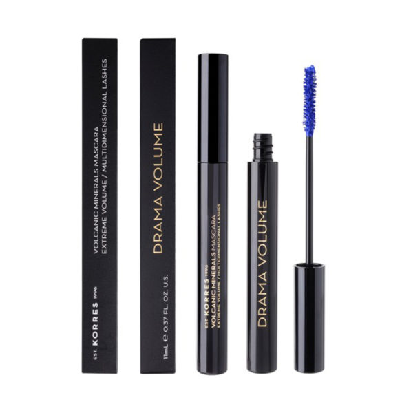 Korres Volumeminerals μάσκαρα Drama Volume Bright Blue 11ml όγκου χρώμα μπλε
