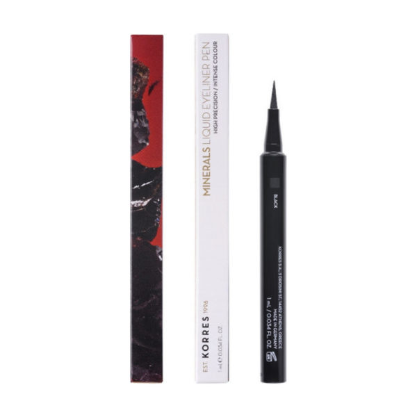 Korresmineral Eyeliner Pen Black 1ml μαύρο
