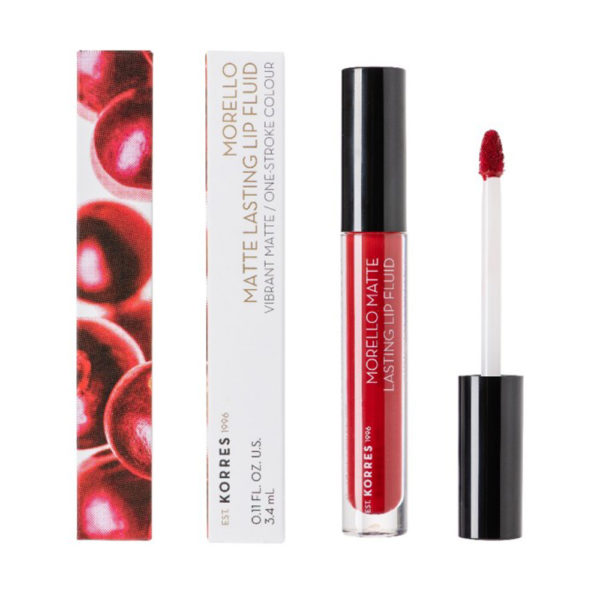 Korresmorello Lip Fluid Brick Red No59 3.4ml ματ υγρό κραγιόν