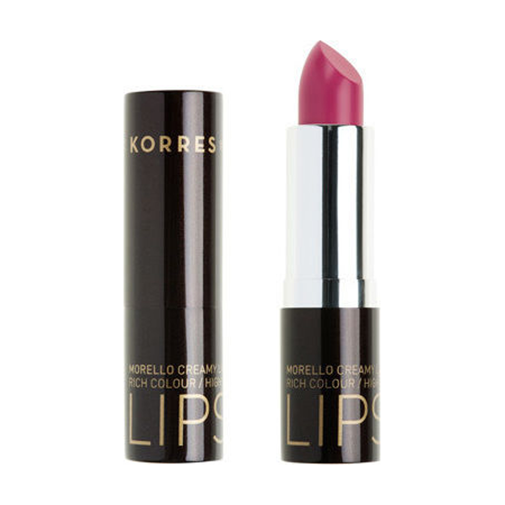 Korresmorello Lipstick Vibrant Fuchsia 19 κρεμώδες κραγιόν ζωηρό φουξ