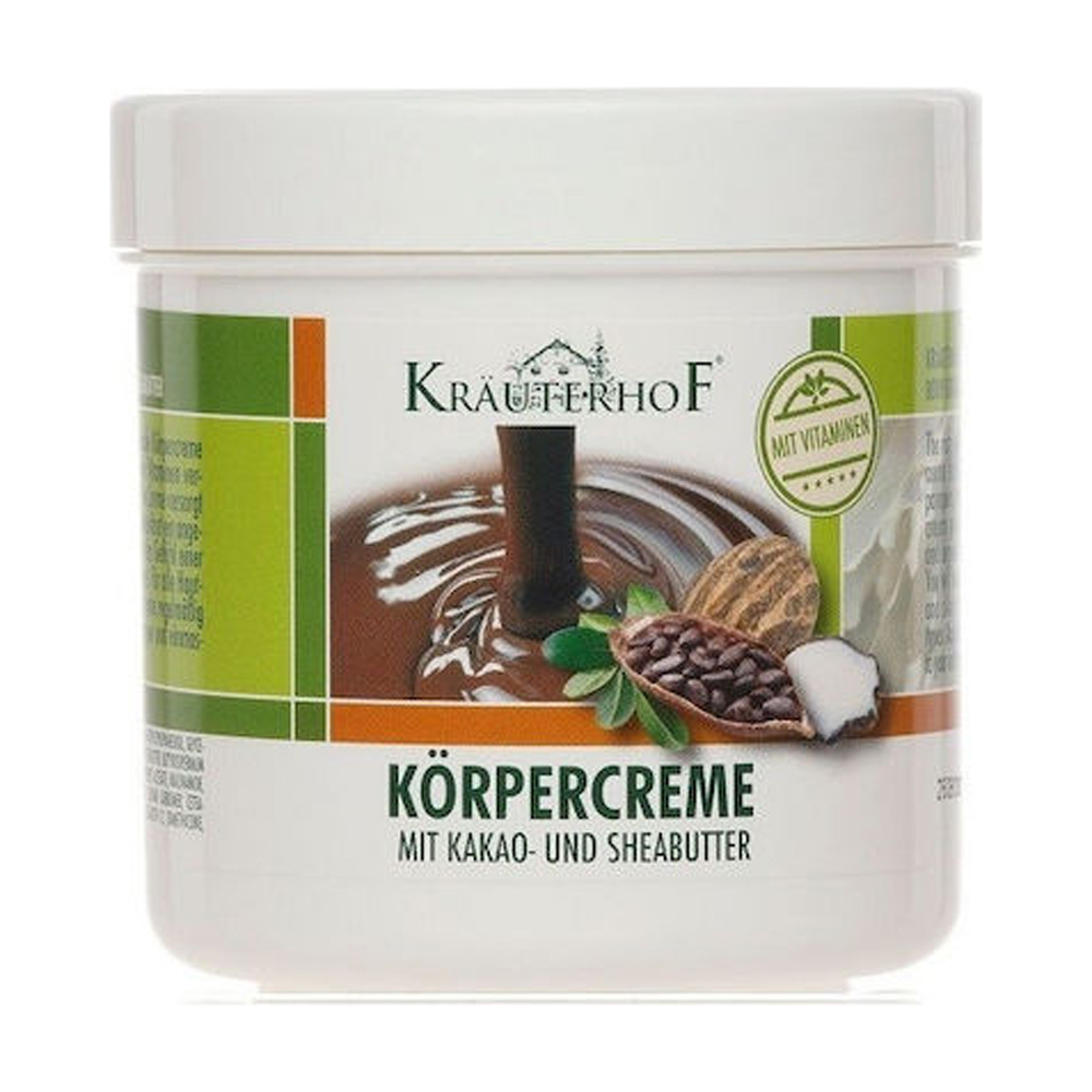 Krauterhof κρέμα σώματος βούτυρο κακάο/καριτέ 250ml