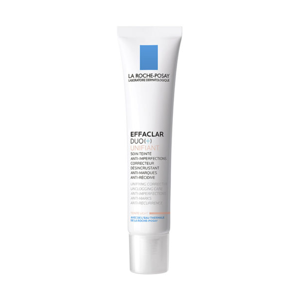 La Roche Posay Effaclar Duo + Uniffiant Light 40ml κρέμα προσώπου κατά των ατελειών με χρώμα ανοιχτή απόχρωση