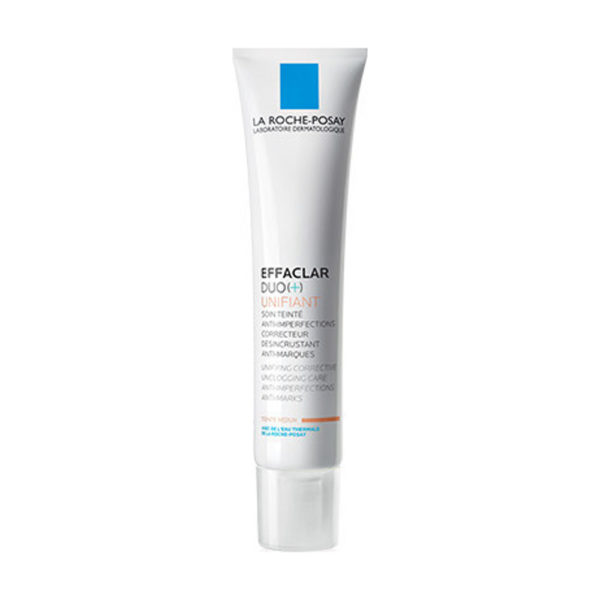 La Roche Posay Effaclar Duo + Uniffiantmedium 40ml κρέμα προσώπου κατά των ατελειών με χρώμα μεσαία απόχρωση