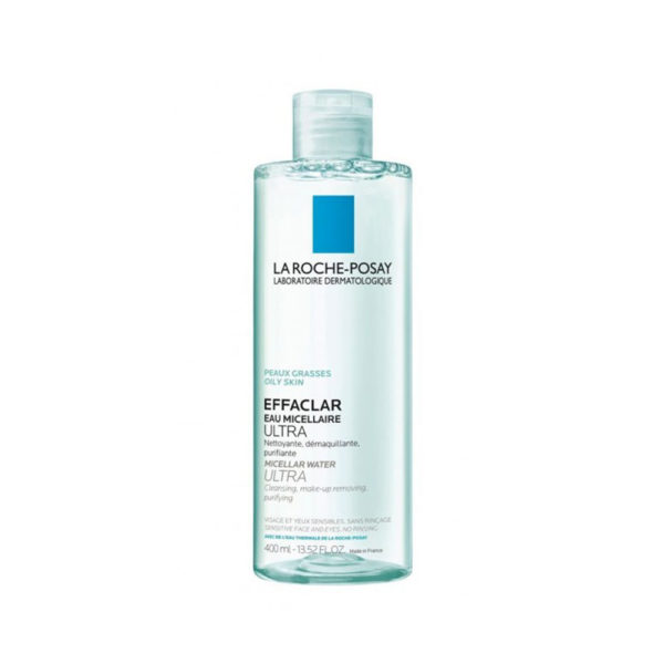 La Roche Posay Effaclar Eaumicellar 400ml νερό καθαρισμού προσώπου για λιπαρό δέρμα