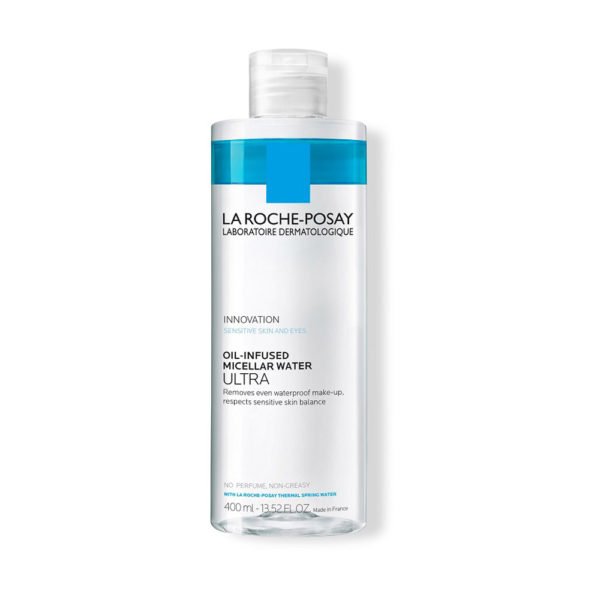 La Roche Posay Oil Infusedmicellar Water 400ml διφασικό ντεμακιγιάζ με μικυλια