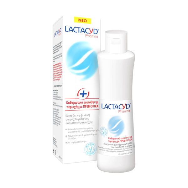 Lactacyd Prebiotic Plus 250ml καθαριστικό ευαίσθητης περιοχής με πρεβιοτικά