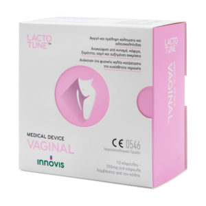 Lactotune Vaginal 10 Capsules αντιμετώπιση κολπίτιδας