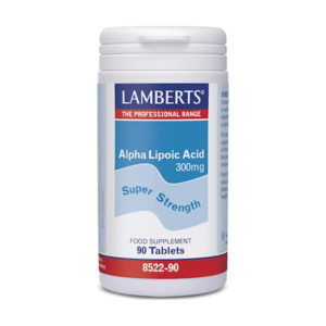 Lamberts Alpha Lipoic Acid 300mg 90 Tabs αντιοξειδωτικό συμπλήρωμα