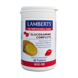 Lamberts Glucosamine Complete 60 Tabs υγεία οστών με γλουκοζαμίνη