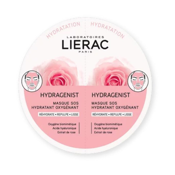 Lierac Duomasques Hydragenist 2x6ml διπλή μάσκα ενυδάτωσης οξυγόνωσης