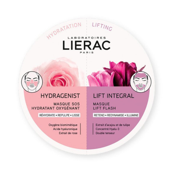 Lierac Duomasques Hydragenist & Lift Integral 2x6ml διπλή μάσκα ενυδάτωση + σύσφιξη