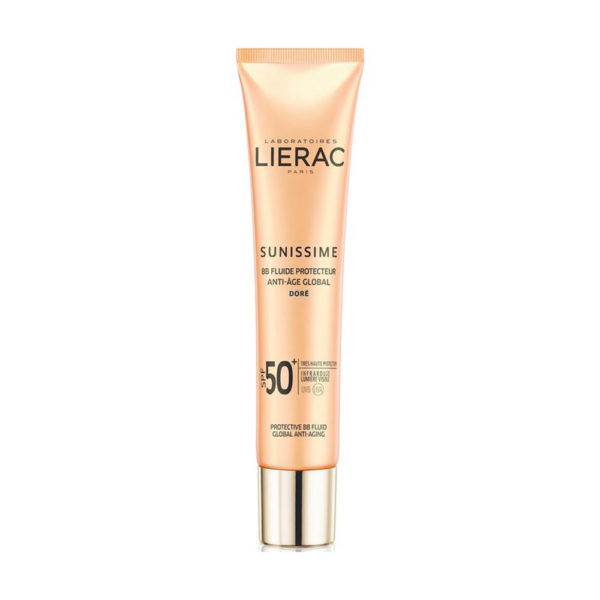 Lierac Sunissime Visage Spf50 + Teint 40ml αντηλιακή προσώπου με χρώμα και δείκτη S P F50