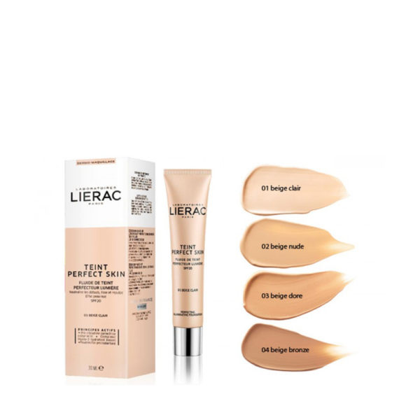 Lierac Teint Perfect Skin 01 Clair 30ml λεπτόρρευστοmake-up φυσικής όψης