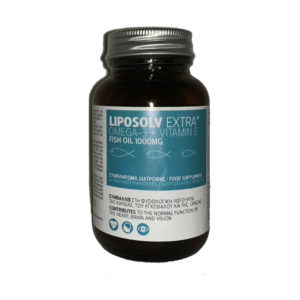 Liposolv Extra Omega -3 + Vit E Ω -3 λιπαρά οξέα