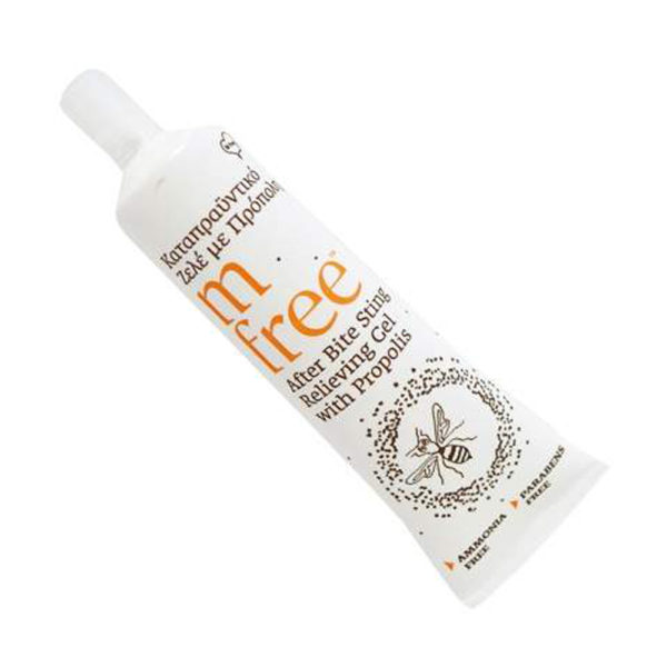 M-Free After Bite Gel πρόπολης 30ml ανακούφιση τσιμπημάτων