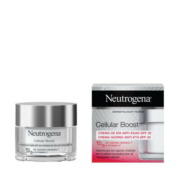 Neutrogena Cell De-Ageing Dcr Spf20 50ml αντιγηραντική κρέμα ημέρας με βιταμίνη C