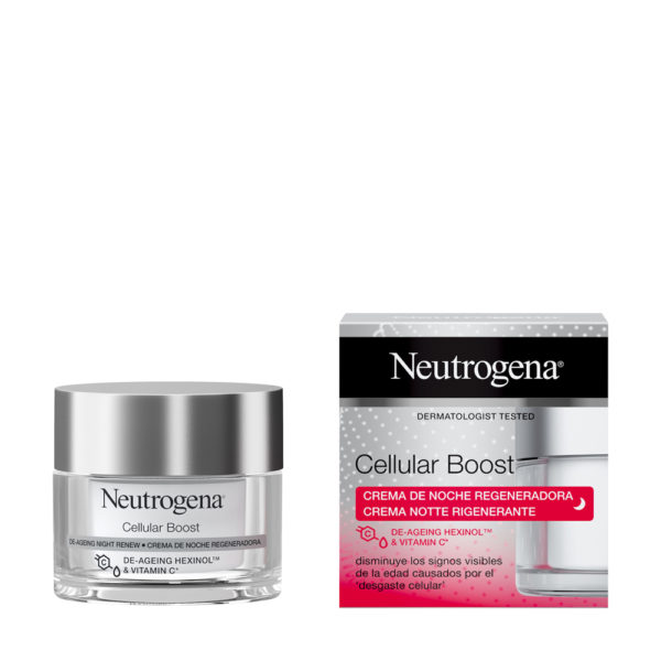 Neutrogena Cell De-Ageing Night Crm 50ml αντιγηραντική κρέμα νύχτας με βιταμίνη C