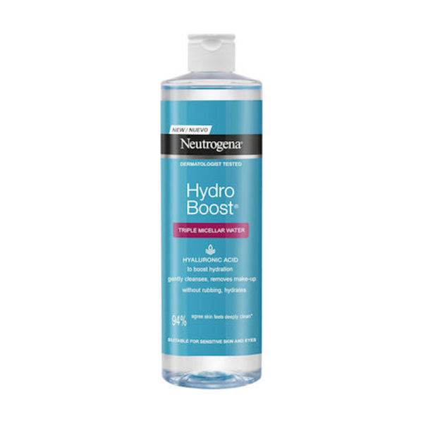 Neutrogena Hydro Boostmicellar Water 400ml μικυλλιακό νερό καθαρισμού & ντεμακιγιάζ