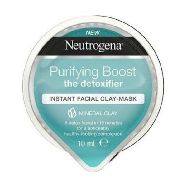 Neutrogena Purifing Instant Claymask 10ml μάσκα καθαρισμού με άργιλο