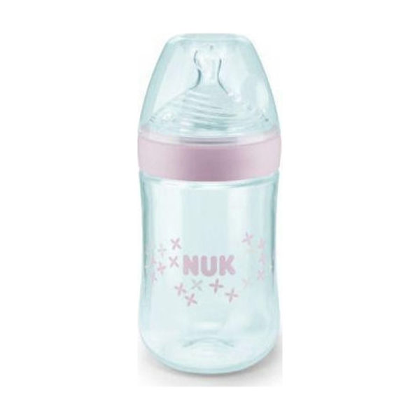 Nuk Nature Sense μπιμπερό Pp 260ml με θηλή Silic.