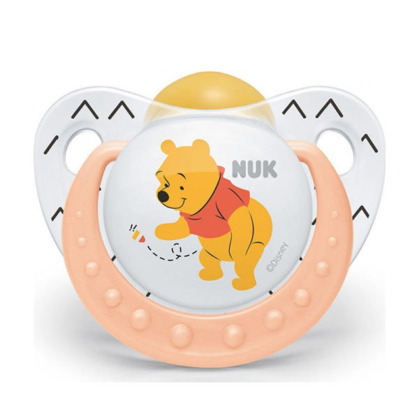 Nuk ψευδοθήλαστρο Disney Winnie φυς ελαστ Μ2