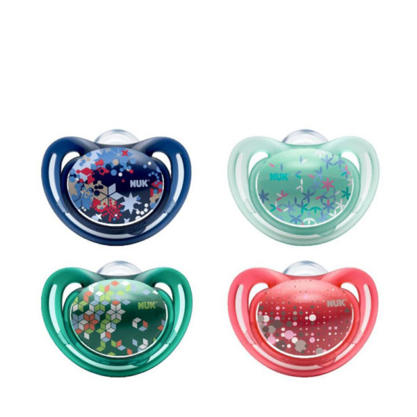 Nuk ψευδοθήλαστρο Freestyle ποικιλ σιλικόνη 0 -6 μηνών