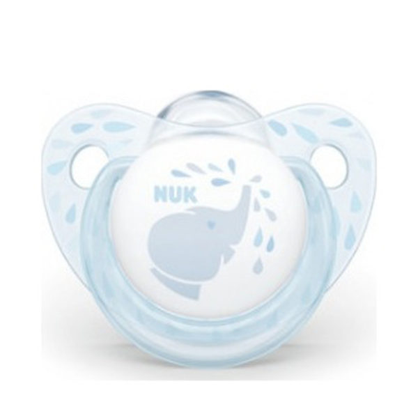 Nuk ψευδοθήλαστρο σιλικόνης Blue Μ2 6 -18μηνών