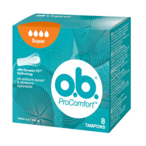 O. B Tampons Procomfort Super 8 ταμπόν