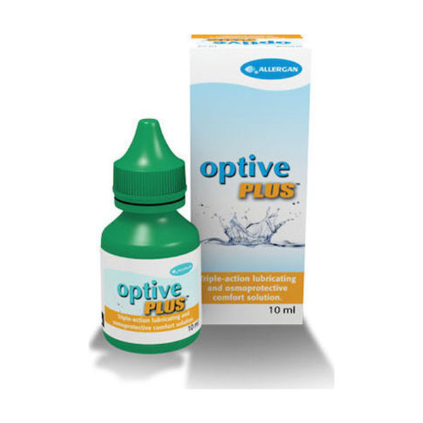 Optive Plus 10ml λιπαντικές σταγόνες για τη ξηρόφθαλμια