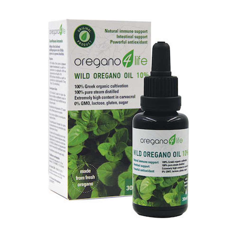 Oregano4 Life Wild Oregano Oil 10% 30ml αιθέριο έλαιο ρίγανης