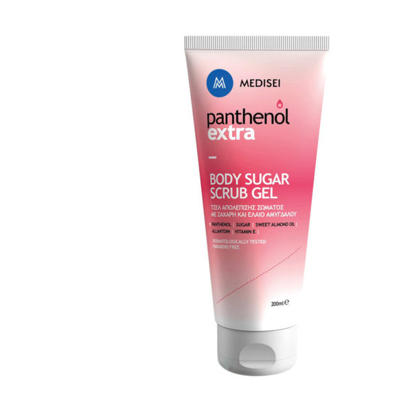 Panthenol Extra Body Sugar Scrub Gel 200ml απολέπιση σώματος