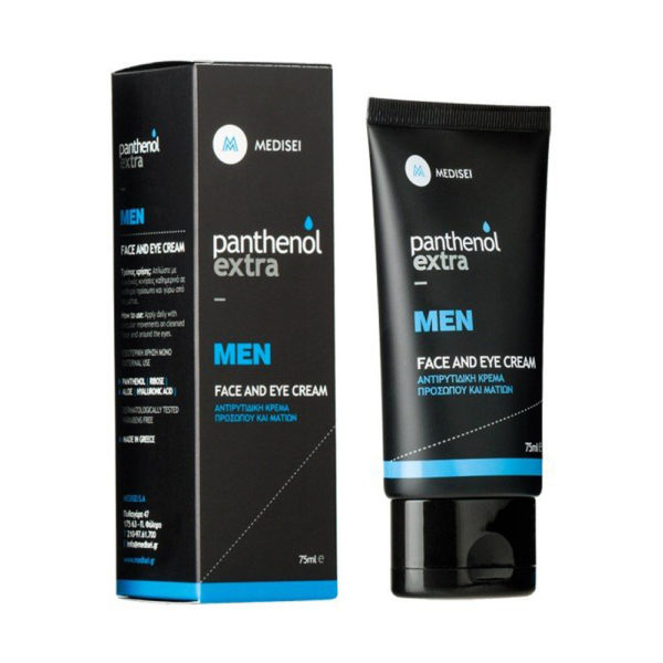 Panthenol Extramen Face & Eye Cream 75ml αντιρυτιδική κρέμα προσώπου & ματιών ανδρών