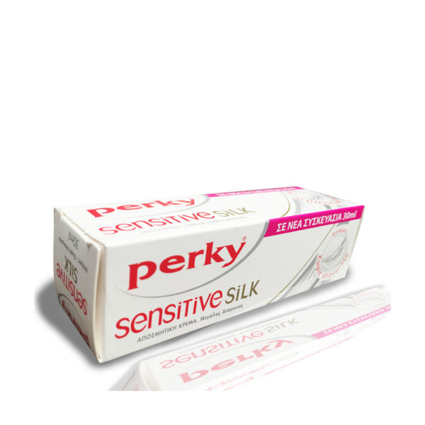 Perky Crem Sensitive Silk 30gr αποσμητικό σε μορφή κρέμας