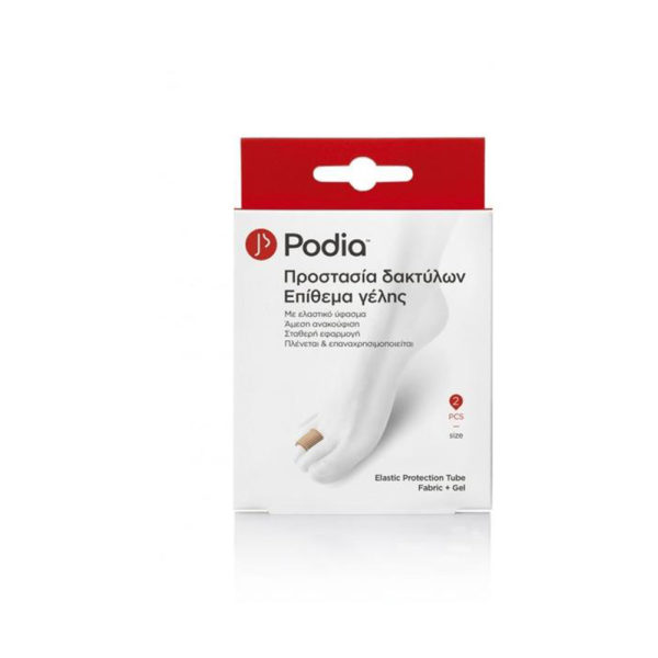 Podia Elastic Protection Tube Fabric + Gel L ανακούφιση από κάλους & σκληρύνσεις