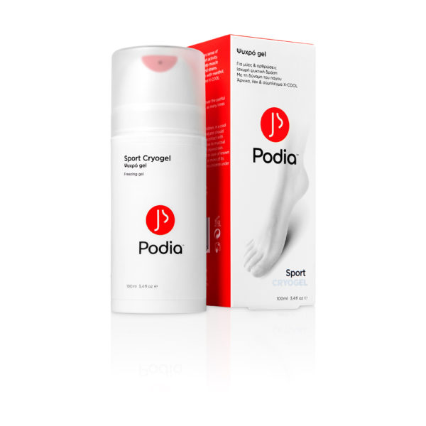 Podia Sport Cryogel 100ml ανακούφιση μυών & αρθρώσεων με κρυοθεραπεία