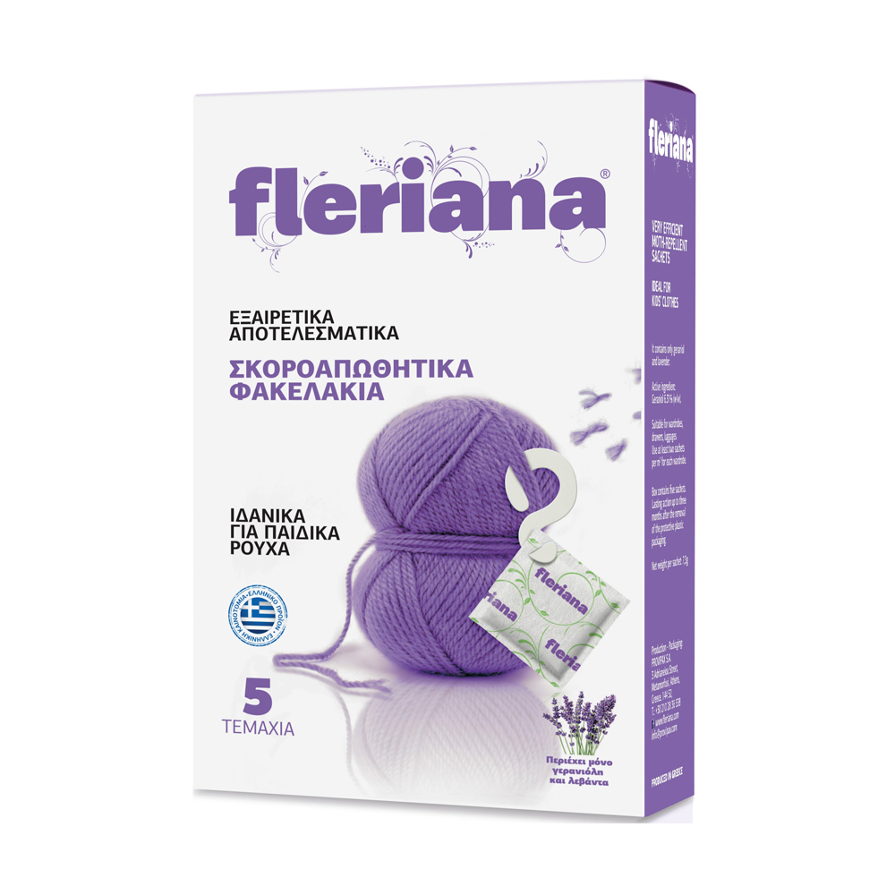 Power Health Fleriana φυσικό σκοροαπωθητικό 5 τεμ.