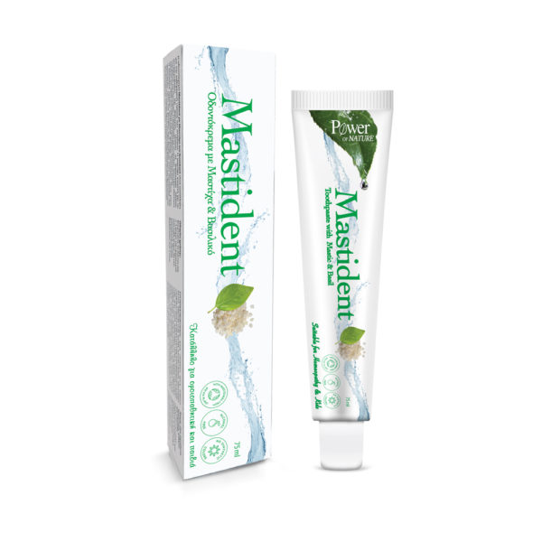 Power Healthmastident Toothpaste 75ml οδοντόκρεμα με μαστίχα Χίου